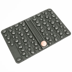 2025 nueva tendencia Shiatsu cojín de masaje plegable conjunto de acupresión para terapia de pies acupresión masajeador Shiatsu de acupresión - Product Image 1