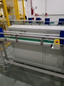 Elektronische Fabriek Automatische Assemblagelijn Transportband Dubbele Rij Turbo Worm Motor Met Aparte Kracht Efficiënte Band Transportband - Product Image 5