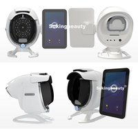 Mesin Analisa Kulit Smart Mirror Pro Skin Analyzer Face Scanner Dapat Dicetak