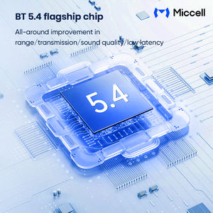 Écouteurs intra-auriculaires Miccell à réduction de <span class=keywords><strong>bruit</strong></span> TWS BT 5.4 avec puce phare, pour le sport, le bureau et l'exercice - Product Image 4
