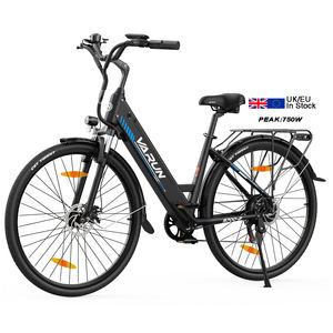 Vélo électrique urbain VARUN à faible MOQ, autonomie de 60 km, 27,5 pouces, Shimano 7 vitesses, assistance à 5 niveaux, trajets quotidiens, pour femmes, livraison UE en 7 jours - Product Image 1