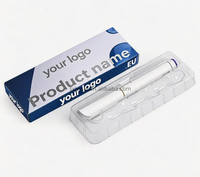 Boîte en papier personnalisée avec plateau blister pour l'emballage de tubes de soins de la peau