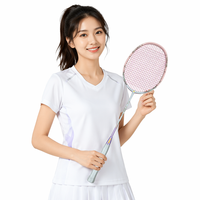 Raquette de badminton en carbone monobloc sans joint avec cordage haute élasticité, fabriquée en matériaux composites de nano-carbone de pointe