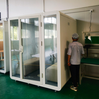 PYinC |   Cabine insonorisée mobile, montage et démontage illimités, facile à déplacer, pour le bureau, le repos ou la méditation.
