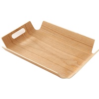 Plateau à pain en bois massif, 1 pièce, plateau à thé japonais, assiette à dîner, plateau Portable en bois vente en gros, assiette Rectangle