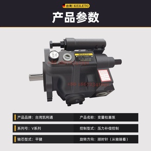 Pompe à piston variable axiale hydraulique YEOSHE série V de Taïwan V15A V18A V23A V38A <span class=keywords><strong>V50A</strong></span> 1 2 3 4-R10X - Product Image 6