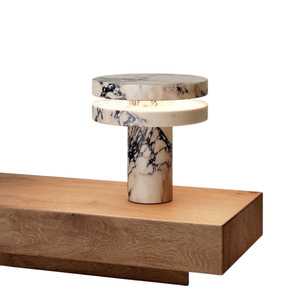 Marble Table <b>Lamp</b> E27 <b>LED</b> 220V Switch Control For Living Room Bedroom Decorative <b>Lighting</b> - Product Image 4
