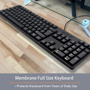 Wholesale in Stock Wired Full Size Multimedia Keys ABS Office Standard Membrane <b>Keyboard</b> for Desktop - Product Image 2