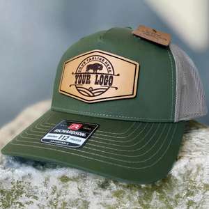 Custom Leather Embroidered <b>Patch</b> logo Richardson 112 Trucker Hats Baseball Cap Men Gorras Woven <b>Patch</b> Trucker Hats Golf Cap - Product Image 5