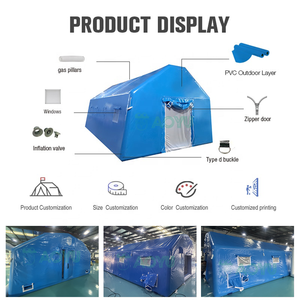 Carpa <span class=keywords><strong>Inflable</strong></span> Comercial AOYU para Exposiciones, <span class=keywords><strong>de</strong></span> Lona Grande, para Exteriores, <span class=keywords><strong>de</strong></span> Doble Capa, para Campamentos, Campañas <span class=keywords><strong>de</strong></span> Ayuda en Casos <span class=keywords><strong>de</strong></span> Desastre - Product Image 2