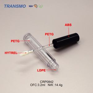 Tubos de Brillo Labial de Plástico Ecológicos al por Mayor, Bálsamo Labial OEM, Logotipo Personalizado, Envase de Brillo Labial Cosmético, Tubos de Brillo Vacíos de 3 ml, Tubos de Brillo de Lujo - Product Image 3