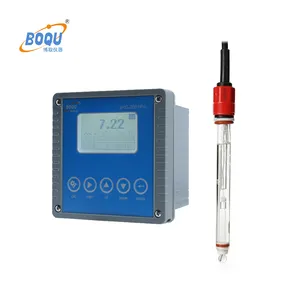 Boqu Phg-2081PRO com eletrodos de ph higiênico, com compensação de temperatura on-line e analisador de ph