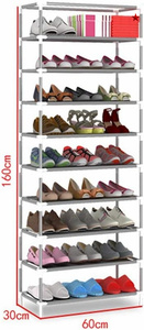 <span class=keywords><strong>Zapatero</strong></span> <span class=keywords><strong>de</strong></span> <span class=keywords><strong>Tela</strong></span> NIHAO, Mueble <span class=keywords><strong>Zapatero</strong></span> Plegable <span class=keywords><strong>de</strong></span> 10 Niveles, Estante <span class=keywords><strong>de</strong></span> <span class=keywords><strong>Tela</strong></span> para Tiendas - Product Image 3