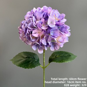 Flores Artificiales de la Serie Púrpura, Ramo Individual de Rosas, Lirios y Tulipanes, para Decoración de Bodas, Salones, Techos de Hoteles y Caminos - Product Image 6