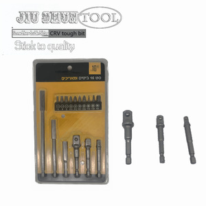 <b>Screwdriver</b> <b>Set</b> 10 Pc Magnetic Phillips <b>Bits</b> With Connector For Diy Repair - Product Image 5