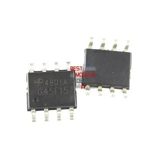 Electronic Accessories & Supplies 10PCS AO4801A IC SOP-8 NEW 100% Quality Assurance Semiconductors