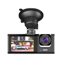 Kamera dasbor 3 in 1 saluran lensa HD 1080P kamera DVR mobil di dalam kendaraan kamera dasbor untuk perekam Video mobil kotak hitam Camcorder