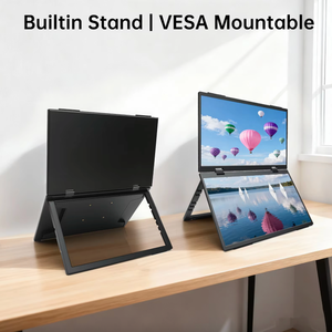 <span class=keywords><strong>Monitor</strong></span> Portátil Extensor de Pantalla LCD OEM de 15.6/18.5 Pulgadas, Doble/Triple, FHD IPS HDR Táctil, Apilable y Plegable, Integrado para <span class=keywords><strong>Laptop</strong></span> - Product Image 4