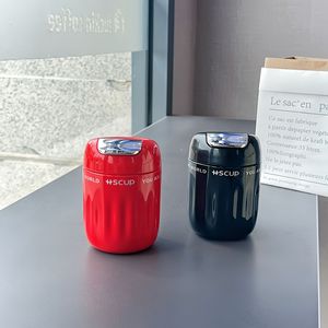 HaoShun <span class=keywords><strong>Roco</strong></span> tasse de voyage portable en acier inoxydable de grande valeur petite capacité nouvelle tasse à café sous vide classique isolée en gros - Product Image 3
