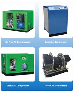 Compresseur d'air à vis sans huile à refroidissement par eau, professionnel, à deux étages, pour papeterie, fabriqué en Chine - Product Image 5