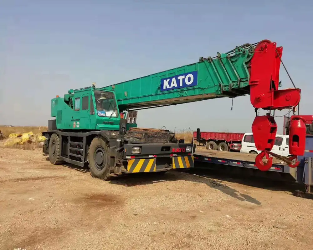 Second手Kato 50t Rough Terrain Crane、Kato Kr-500 Rough Terrain CraneためSale