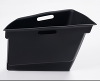 Accessoires de voiture Organisateur de coffre arrière Boîte de rangement latérale pour Tesla Model X 2024 Kit Organisateur de coffre de voiture
