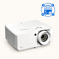 Projecteur laser 4K UHD Optoma JEV9012 DLP Link 3D 4500 lumens avec lunettes actives et salle de jeux