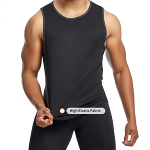 Bán Buôn Tùy Chỉnh Người Đàn Ông Của Nhanh Chóng Làm Khô Tập Luyện Tank Tops Thoáng Khí Chạy Thể Thao Trọng Lượng Nhẹ Lỏng Thể Dục Thể Thao Vest - Product Image 5