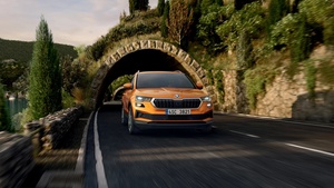 Aceptamos Pedidos Personalizados, <span class=keywords><strong>Precio</strong></span> de Fábrica 2025, <span class=keywords><strong>Skoda</strong></span> <span class=keywords><strong>Karoq</strong></span> con Techo Panorámico, Edición Zunxiang Tsi280, Autos en China, Auto de Gasolina - Product Image 5
