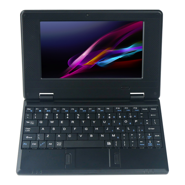 New 7 Inch Mini Laptop A133 Quad Core 2GB RAM 32GB EMMC ROM Android 12 Portable Student Netbook WiFi Camera Educational