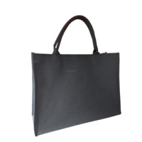 Bolso de mano de algodón y poliéster reutilizable de gran capacidad con logotipo personalizado para jóvenes, publicidad diaria, regalos de viaje, cinta con estampado largo