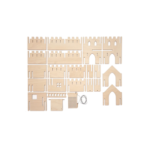 FortressToys Fortezza in Legno Grande, Giocattolo in Legno per Bambini, Set di Giocattoli - Product Image 6