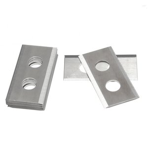 High Precision Double Edge Carbon Steel 3-Hole Industrial Blades for PP Film Processing &amp; <strong>Uncured</strong> <strong>Rubber</strong> Separation - Product Image 4
