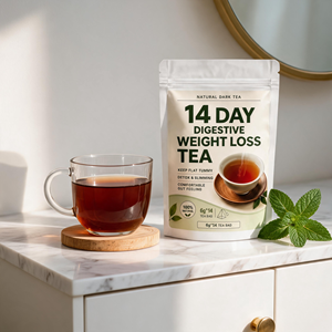 Té Desintoxicante <span class=keywords><strong>Intestinal</strong></span> de 14 Días con Probióticos Golden <span class=keywords><strong>Flora</strong></span>, Té Negro Post-Comida <span class=keywords><strong>para</strong></span> Reducir Grasa y Limpiar el Intestino, Marca Privada OEM, Venta al Por Mayor - Product Image 1