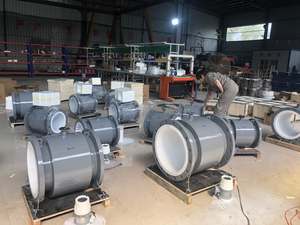 4-20ma Pulse Hart Débitmètre électro-magnétique Rs485 Medidor De Flujo Débitmètre pour eaux usées liquides - Product Image 5