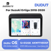 DUDUAUTO para Suzuki Ertiga 2018-2020, Sistema Multimedia Android Modificado para Auto, Navegación Bluetooth, Carplay, Pantalla de Visión Trasera
