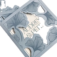 Cartes d'invitation de mariage de luxe en relief personnalisées, impression offset sur papier, pour cérémonie de mariage et banquet, marque Spese