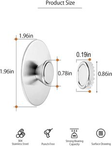 Support de Savon Magnétique à Ventouse en Acier Inoxydable pour Baignoire, Alimenté par Piles, Classique et Simple – Offre Promotionnelle Exceptionnelle - Product Image 2