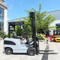 Chariot élévateur électrique 1,5 tonne 3 tonnes, poutre de support de charge renforcée, chariot élévateur pour les tâches de manutention de palettes en entrepôt