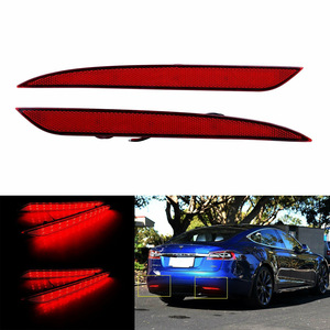 Luces LED para Parachoques Trasero para Tesla Model S, Luces Traseras LED de 12V con Función de Freno y Reversa - Product Image 4