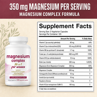 Complément Complexe 20-en-1 Certifié BPF pour Femmes : 240 Capsules de 350 mg de Vitamine D3, K2, Ashwagandha Méthylée, Biotine, Cétones de Framboise et Magnésium