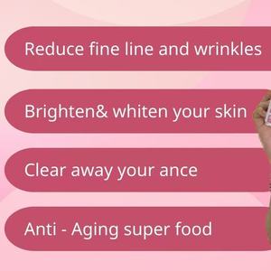 En Çok Satan Kadınlar İçin Kolajen ve Glutatyon İçeren Çoklu Vitaminli Sakızlar 60'lı Paket Cilt Aydınlatıcı Güzellik Takviyesi - Product Image 4