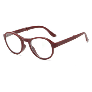 <span class=keywords><strong>Gafas</strong></span> de lectura <span class=keywords><strong>plegables</strong></span> elegantes 2026, montura completa TR90, lentes transparentes, antiluz azul, presbicia, unisex, bisagra de resorte - Product Image 4