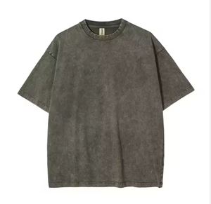 T-shirt vintage personnalisé pour homme 100 % coton, manches courtes, col rond, imprimé sérigraphié motif ange, coupe classique, respirant - Product Image 2