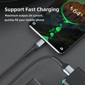 New Upgrade Type <strong>c</strong> Data Cable USB <strong>C</strong> <strong>Charging</strong> Cable with Fast <strong>Charging</strong> and Data Transfer. - Product Image 3