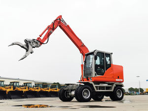 حفارة ذات عجلات XE150WG 15ton 0.58CBM جرار هيدروليكي صيني كبير جرافة انزلاقية توجيه خلاطة خرسانة لوادر 4x4 مطحنة حراجية - Product Image 5