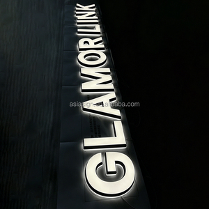 Letrero Luminoso Acrílico Personalizado, Pequeño, con Letras Frontales y Traseras Iluminadas, Universal para Interiores y Exteriores, Letrero Tridimensional para Tiendas - Product Image 3