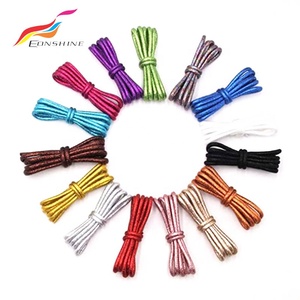 Creatore del Commercio All'ingrosso 115 centimetri Arcobaleno Brillante di Bling Scintillante <span class=keywords><strong>lacci</strong></span> delle <span class=keywords><strong>scarpe</strong></span> Rotondo Metallic Corda <span class=keywords><strong>Lacci</strong></span> Delle <span class=keywords><strong>Scarpe</strong></span> - Product Image 6