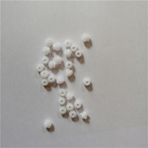 customize machined high precision pinion white POM plastic spur gears wheel