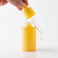 Nouvelle bouteille en verre de 30 ml avec bouchon à vis et compte-gouttes pour sérum de soin de la peau, crème pour le visage, crème pour les yeux et collyre, en carton